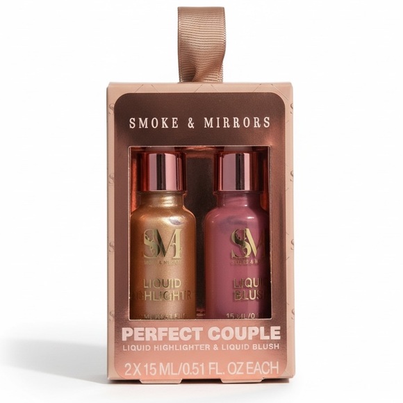 Smoke & Mirrors Perfect Couple Liquid Highlighter & Blush Set – New in Box - Picture 1 of 3